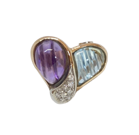 Anillo Gioie Gobbo Mujer in Oro Ametista AN.OR.TOPAM.11.9 - AN.OR.TOPAM.11.9